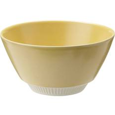 Gul Serveringsskåle Knabstrup Keramik Colorit Yellow Serveringsskål 14cm 0.5L