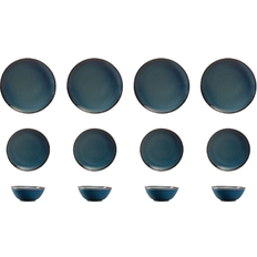 BPA-Free Dinner Sets Mason Cash Reactive Blue Dinner Set 12pcs