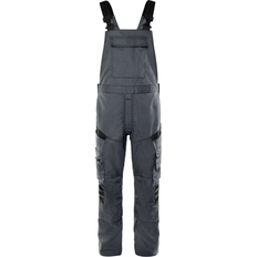 Fristads Dam Arbetsoveraller Fristads 1556 STFP Bib'N'Brace - Grey/Black