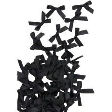 Shein Gift Wrap Ribbons 50 Pieces/Pack Colorful Ribbon Bows Gift Wrapping Decoration Craft Card Decor Black