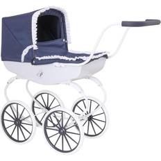 Hti Bella Rosa Windsor Carriage Dolls Pram Navy