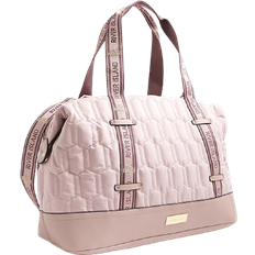 River Island Pink Handbags River Island Quilted Holdall Bag - Pink