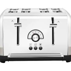 Adjustable width Toasters Morphy Richards Venture Retro Tungsten
