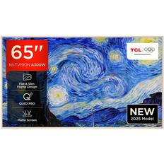 White smart tv TCL 65A300W