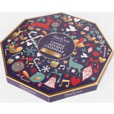 Scented Candles Advent Calendars Starlytes Scented Tealights and Holder Advent Calendar