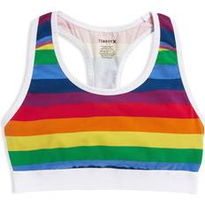 TomboyX Racerback Soft Bra - Rainbow Pride Stripes