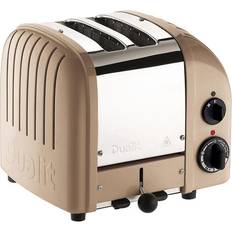 Dualit Beige Toasters Dualit Classic Vario AWS Sandstone 2 Slot Toaster