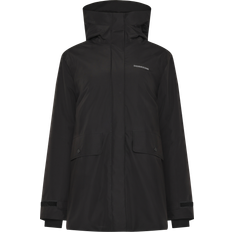 Dame - Gang & Vandring Frakker Didriksons Parka Tuva Wns Parka - Sort