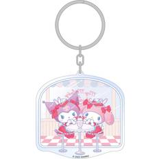 Aluminium Nøgleringe Sakami Acrylic Keychain Hello Kitty Friends American Diner 6 cm