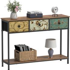 for Hallway Slim 3 Drawers Console Table
