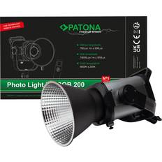 Leuchte COB-200 APRC Dauerlicht Schwarz