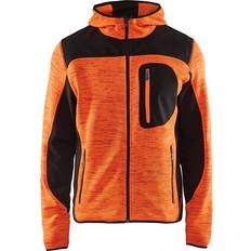 Blåkläder Herre Arbejdsjakker Blåkläder 4930 Knitted Vest With Soft Shell Jacket Orange/Black