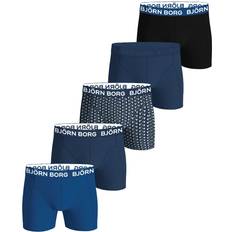 Multifarvet - Træningstøj Underbukser Björn Borg Cotton Stretch Boxers 5-Pack - Multi