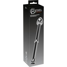 Rebel Sexlegetøj Rebel Metal Prostata Vibrator Sølv Med 10 Vibrationsindstillinger