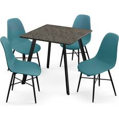 Modern 80cm Table and Chairs