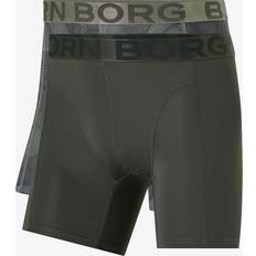 Multicoloured - Sportswear Garment Men's Underwear Björn Borg Boxer Shorts Sports Lightweight 2-Pack - Grey