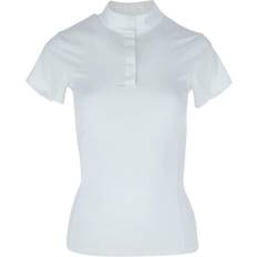 Microfiber Polotrøjer Covalliero Konkurrencebluse Damer - Hvid
