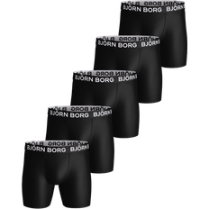 Microfiber Kalsonger Björn Borg Sports Microfiber Boxers 5-pack - Svart