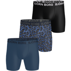Multifärgade - Träningsplagg Kalsonger Björn Borg Microfiber Boxers 3-Pack - Multi