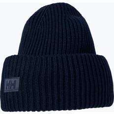 Natural Beanies Helly Hansen Rib Knit Beanie Hat - Navy Blue