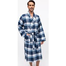 Natural Robes Cyberjammies Check Cotton Dressing Gown