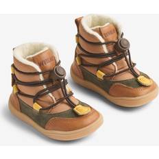 Uld Vintersko Børnesko Wheat Winterboot Milan Tex Beige