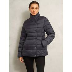Hobbs Outerwear Hobbs Tana Shower Resistant Puffer Jacket - Charcoal