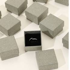 Grey - Women Jewellery Storage Shein Simple High-Grade Jewelry Packaging Box 12pcs