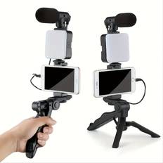 Phone With Led Light Portable Tripod