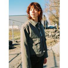 Nudie Jeans Dam Ytterkläder Nudie Jeans Molly Duck Canvas Jacket - Green