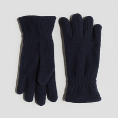 H&M Fleece Gloves - Navy Blue (1208772003)