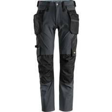 Snickers Workwear 6208 Litework Trousers Steel Grey\Black