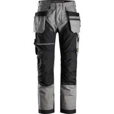 Snickers Workwear 6214 RuffWork Trousers Holster Pockets Grey/Black