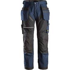 Snickers Workwear 6214 RuffWork Trousers Holster Pockets Navy/Black