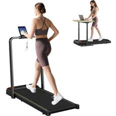 Folding incline treadmill Sportnow Folding Treadmill Under Desk Walking Pad
