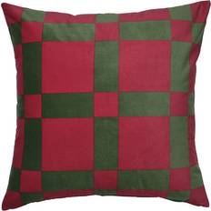 65.0 cm Kuddöverdrag IKEA VINTERFINT Cushion Cover Red, Green (65x65cm)