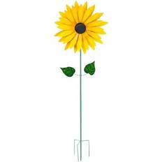 PWSHYMI Sunflower Windmill Metal 20 cm 75 cm