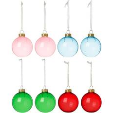IKEA VINTERFINT Multicolor Christmas Tree Ornament 8pcs