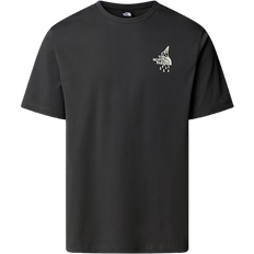 Women T-shirts The North Face Unisex Powder Days Relaxed Graphic T-shirt - Asphalt Grey