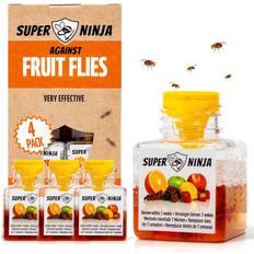 Super Ninja Fruit Fly Trap 4pcs