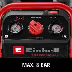 Einhell Batterier Kompressorer Einhell Batteri-Kompressor Silenzzo 18 160 8 Bar 2 Cylindre