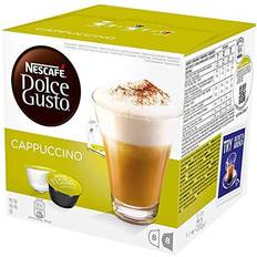 Nescafé Cappuccino Coffee Pods 16 Capsules Pack 6