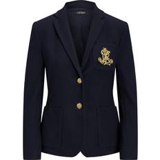 Lauren Ralph Lauren Anfisa Patch Jacquard Blazer - Navy Blue