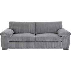 3 Seater Sofas Sofaselection UK Jumbo Cord Amalfi Grey Sofa 3 Seater