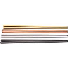 Metal Chopsticks Solustre 4 Pairs Korean Metal Chopsticks