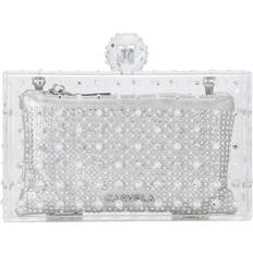 Silver Clutches Carvela Cristallo Clutch Bag Silver