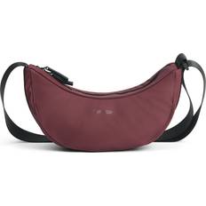 Pu Moon Bag Burgundy Red
