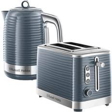 Russell hobbs inspire toaster Russell Hobbs Inspire Kettle & 2 Slice Toaster Set Grey