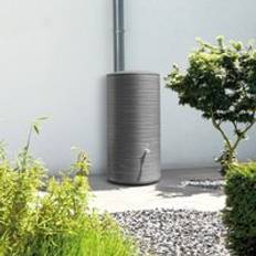 Grey Rain Barrels Charles Bentley Novara 280L Plastic Butt