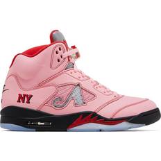 Nike Air Jordan 5 Basketball Shoes Nike Awake NY x Air Jordan 5 Retro M - Arctic Pink/Metallic Silver/University Red/Black/White/Clear